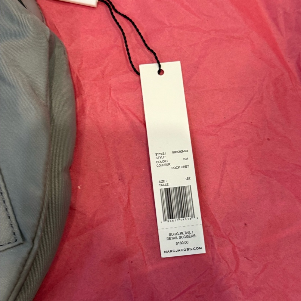Marc Jacobs Natasha Crossbody Gray Bag- NWT - Picture 4 of 4